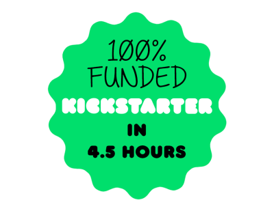 Kickstarter Badge 100percent